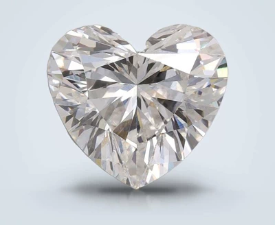 1.63ct F VVS2 Rare Carat Ideal Cut Heart Lab Grown Diamond