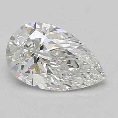 1.03ct E VS2 Rare Carat Ideal Cut Pear Lab Grown Diamond