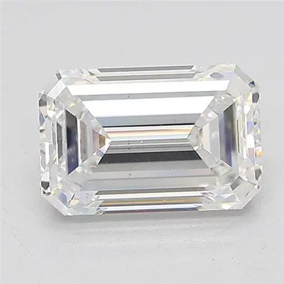 1.93ct E VS2 Rare Carat Ideal Cut Emerald Lab Grown Diamond