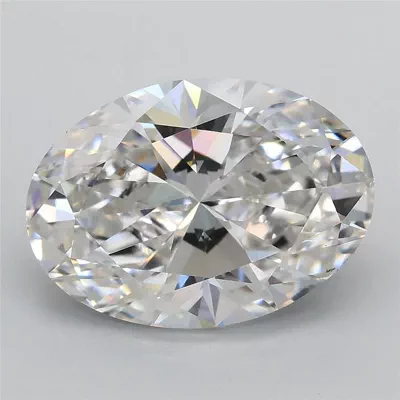4.01ct F VS1 Rare Carat Ideal Cut Oval Lab Grown Diamond