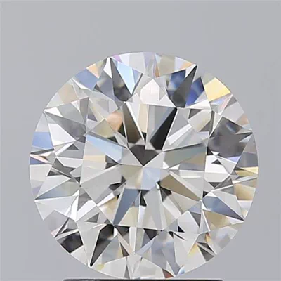 2.28ct I VVS2 Rare Carat Ideal Cut Round Diamond