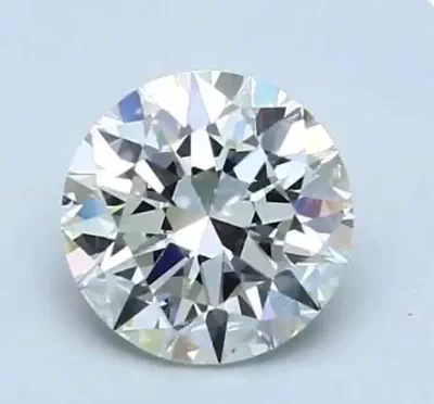 1.51ct I VVS1 Rare Carat Ideal Cut Round Diamond