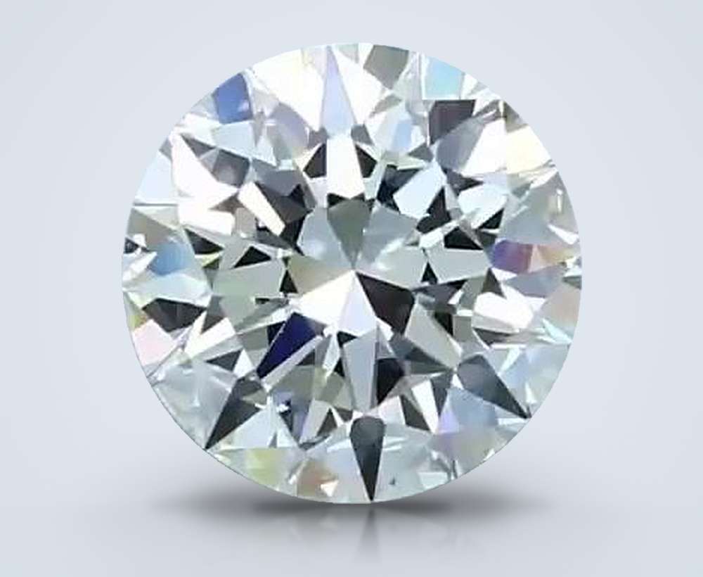 1.51ct I VVS1 Rare Carat Ideal Cut Round Diamond