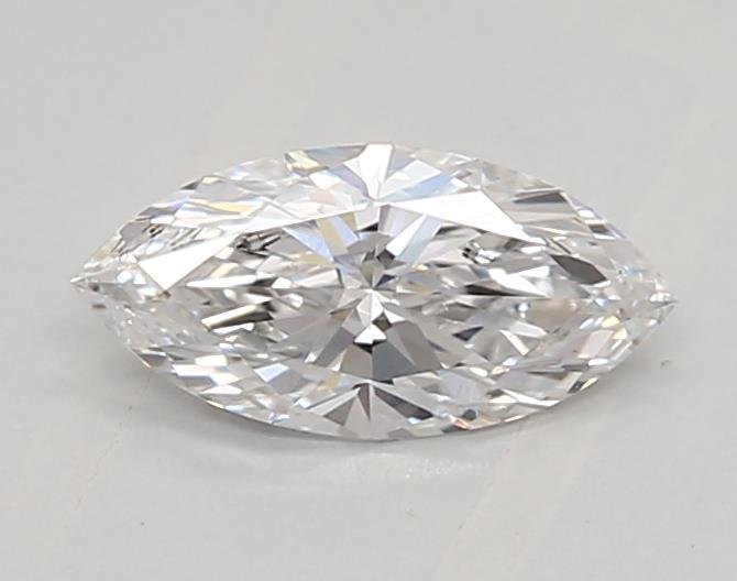 0.61ct D VVS2 Rare Carat Ideal Cut Marquise Lab Grown Diamond