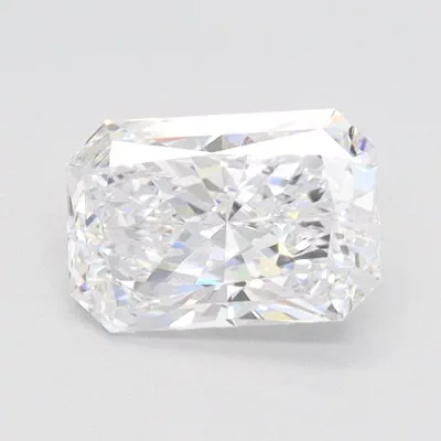 1.02ct D VS2 Rare Carat Ideal Cut Radiant Lab Grown Diamond
