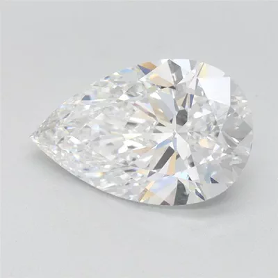 1.39ct D VVS1 Rare Carat Ideal Cut Pear Lab Grown Diamond