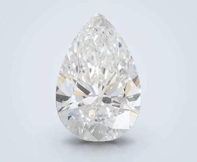 1.39ct D VVS1 Rare Carat Ideal Cut Pear Lab Grown Diamond