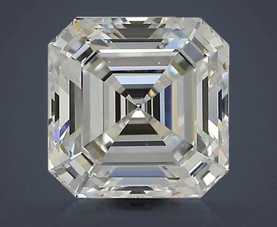 1.70ct E VS1 Rare Carat Ideal Cut Asscher Lab Grown Diamond