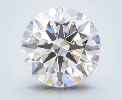 3.41ct E VVS1 Rare Carat Ideal Cut Round Lab Grown Diamond