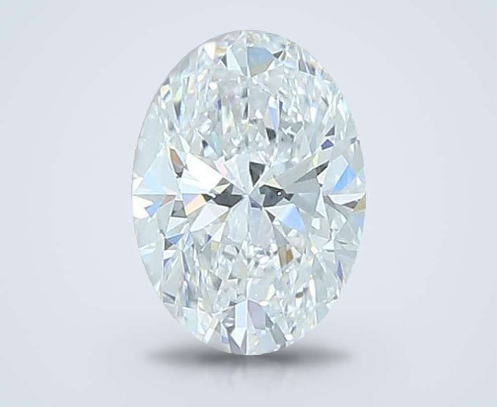 1.52ct D VVS2 Very Good Cut Oval Lab Grown Diamond