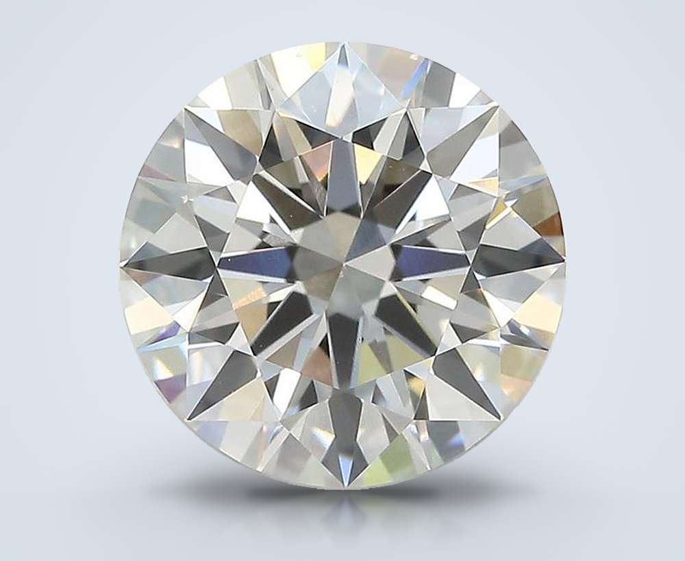 2.60ct G VVS2 Excellent Cut Round Lab Grown Diamond