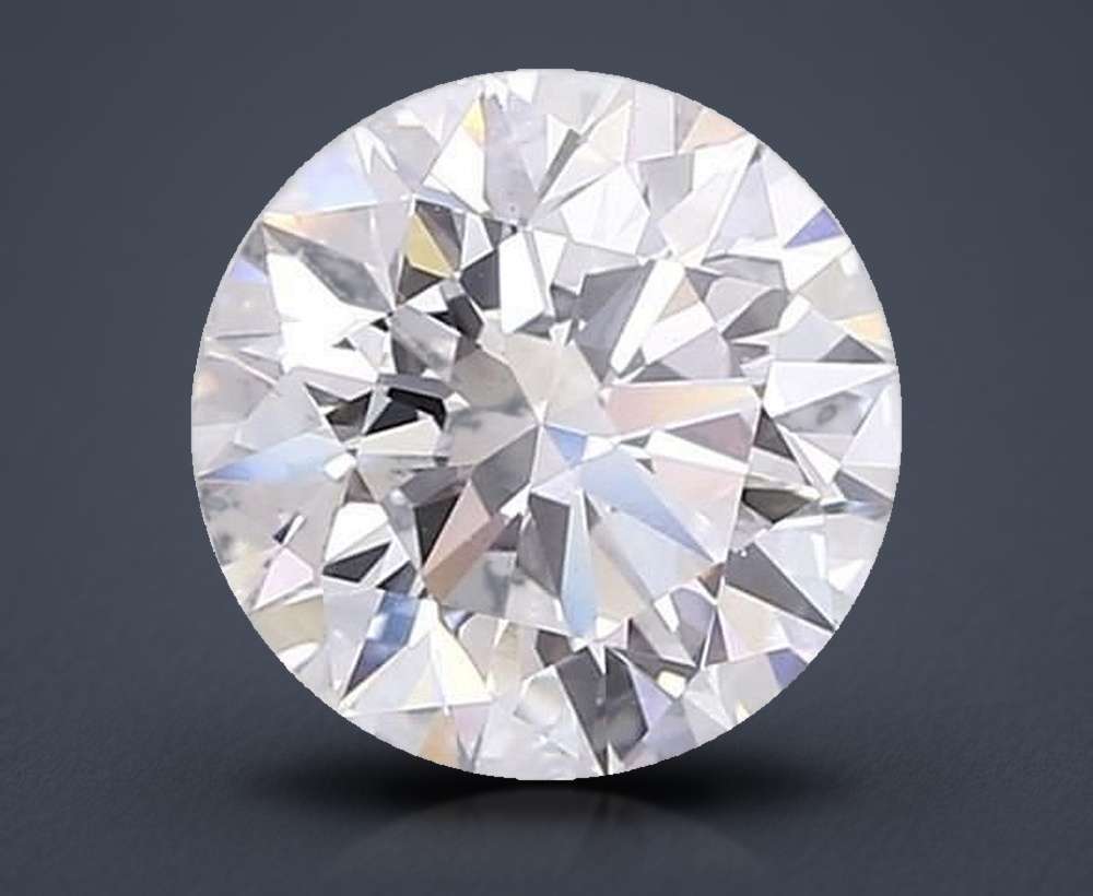 5.06ct E VS1 Rare Carat Ideal Cut Round Lab Grown Diamond