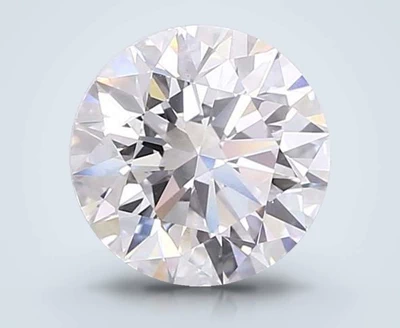 5.06ct E VS1 Rare Carat Ideal Cut Round Lab Grown Diamond