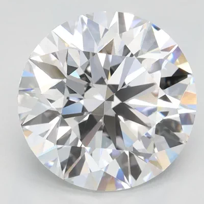 2.55ct D VVS1 Rare Carat Ideal Cut Round Lab Grown Diamond