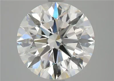 3.35ct G VS2 Rare Carat Ideal Cut Round Diamond