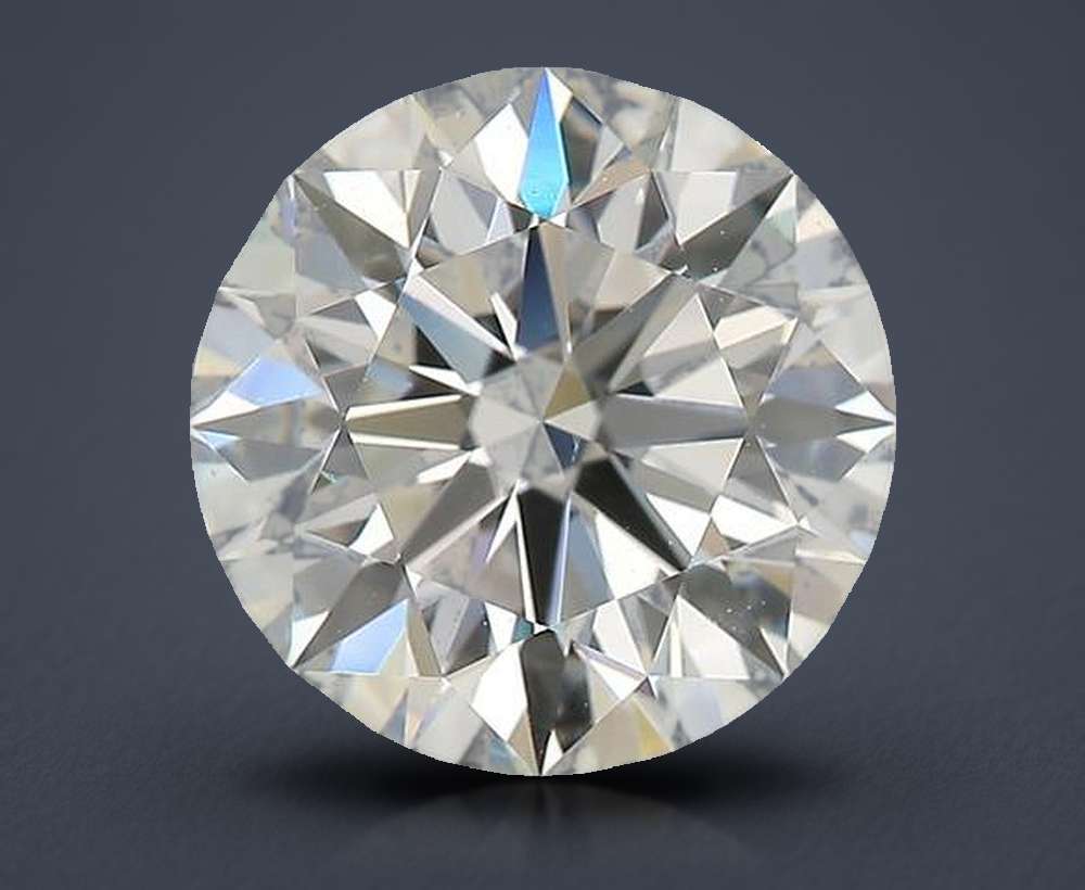 3.35ct G VS2 Rare Carat Ideal Cut Round Diamond