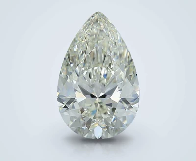 4.21ct I IF Rare Carat Ideal Cut Pear Diamond
