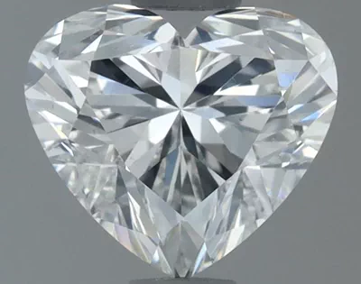 0.71ct I IF Rare Carat Ideal Cut Heart Diamond