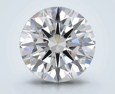 2.61ct F IF Rare Carat Ideal Cut Round Diamond