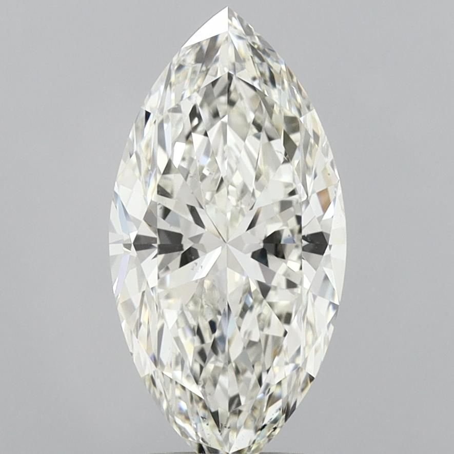 3.02ct J SI1 Very Good Cut Marquise Diamond