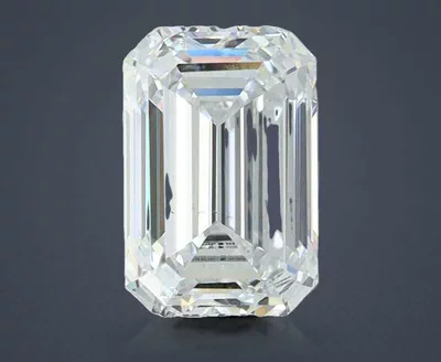 1.52ct D SI1 Rare Carat Ideal Cut Emerald Lab Grown Diamond