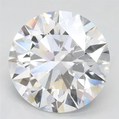 3.16ct D IF Rare Carat Ideal Cut Round Lab Grown Diamond
