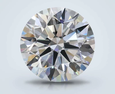 3.05ct E VVS2 Rare Carat Ideal Cut Round Lab Grown Diamond