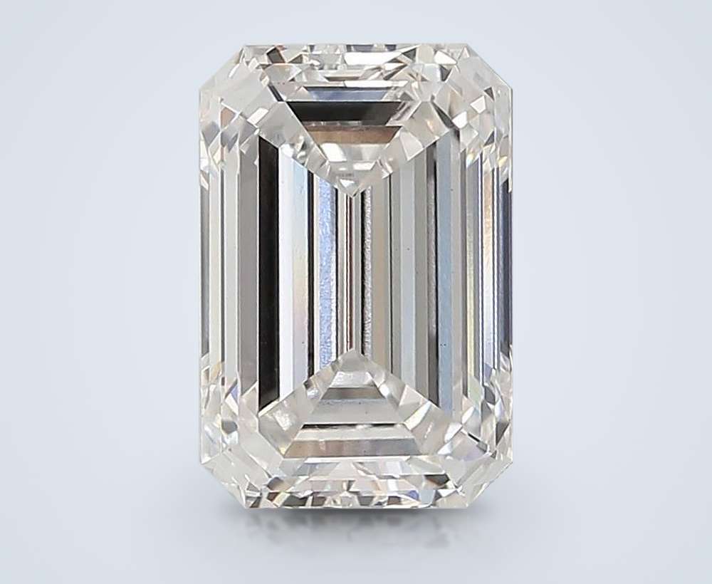 7.57ct G VS1 Rare Carat Ideal Cut Emerald Lab Grown Diamond