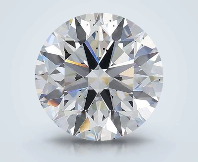 3.52ct F SI1 Ideal Cut Round Lab Grown Diamond