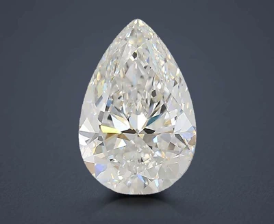 2.43ct E VVS2 Rare Carat Ideal Cut Pear Lab Grown Diamond