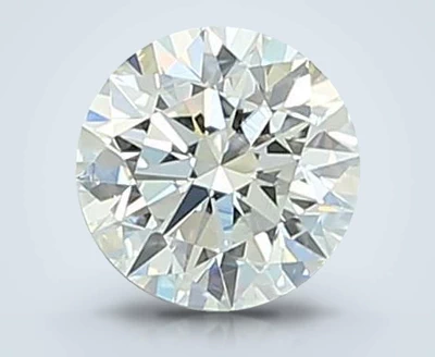 0.54ct H VVS2 Rare Carat Ideal Cut Round Diamond