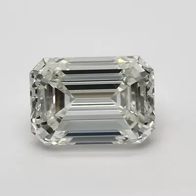 1.05ct J VVS2 Rare Carat Ideal Cut Emerald Diamond
