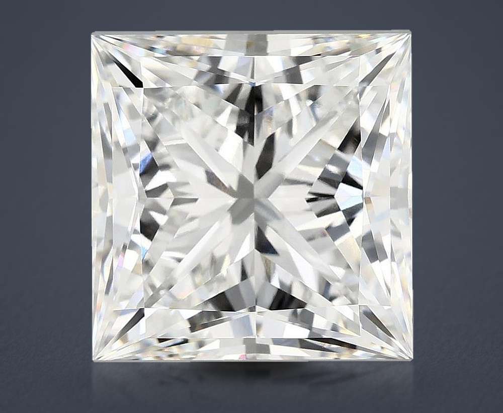 10.62ct E VVS2 Rare Carat Ideal Cut Princess Lab Grown Diamond