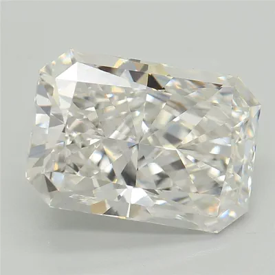 3.50ct F VS1 Rare Carat Ideal Cut Radiant Lab Grown Diamond