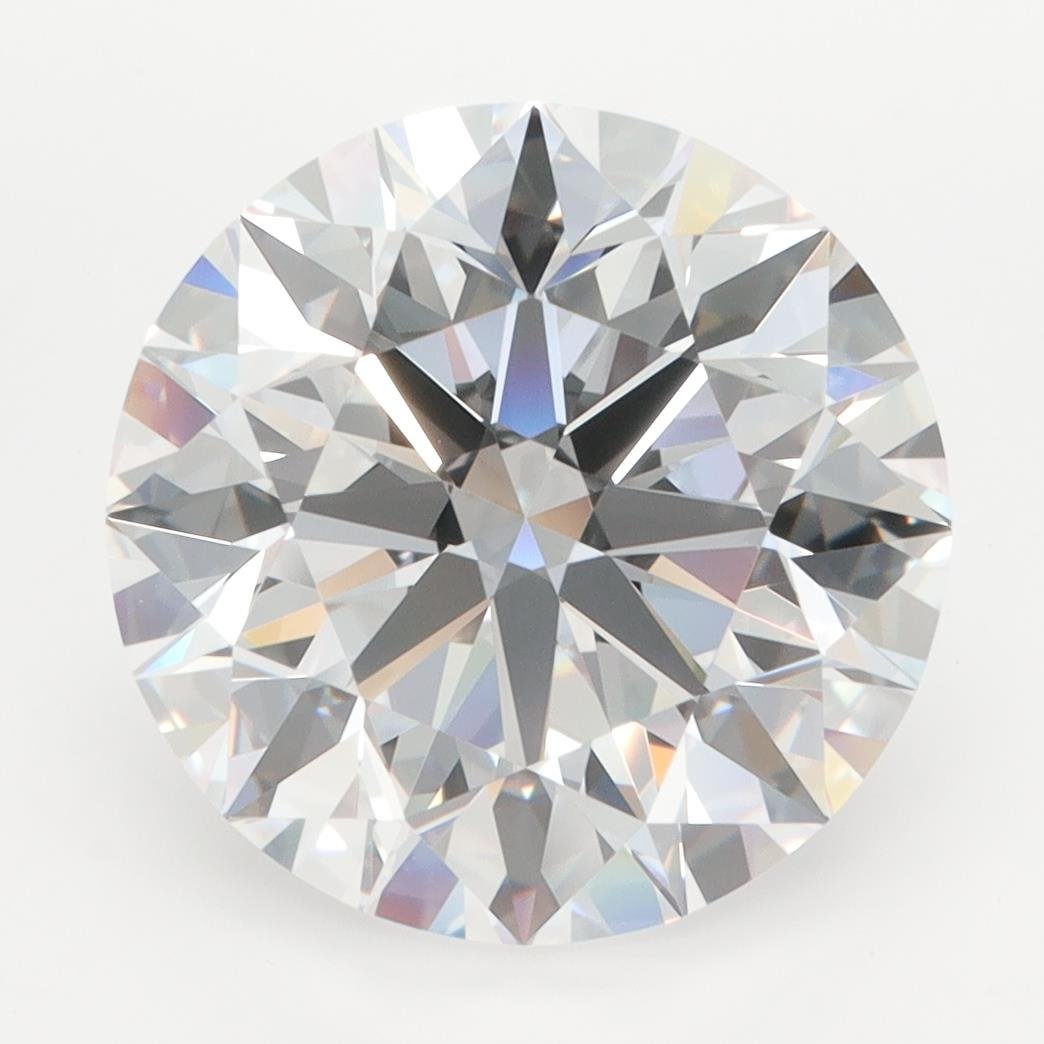 5.94ct D FL Rare Carat Ideal Cut Round Lab Grown Diamond