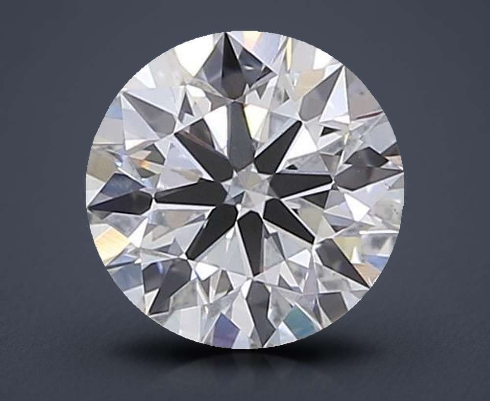 1.51ct G VVS2 Rare Carat Ideal Cut Round Lab Grown Diamond