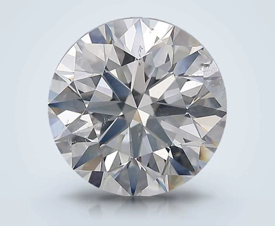 4.55ct D SI2 Rare Carat Ideal Cut Round Diamond
