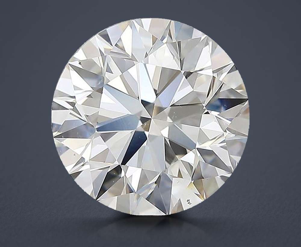 4.01ct I SI1 Excellent Cut Round Diamond