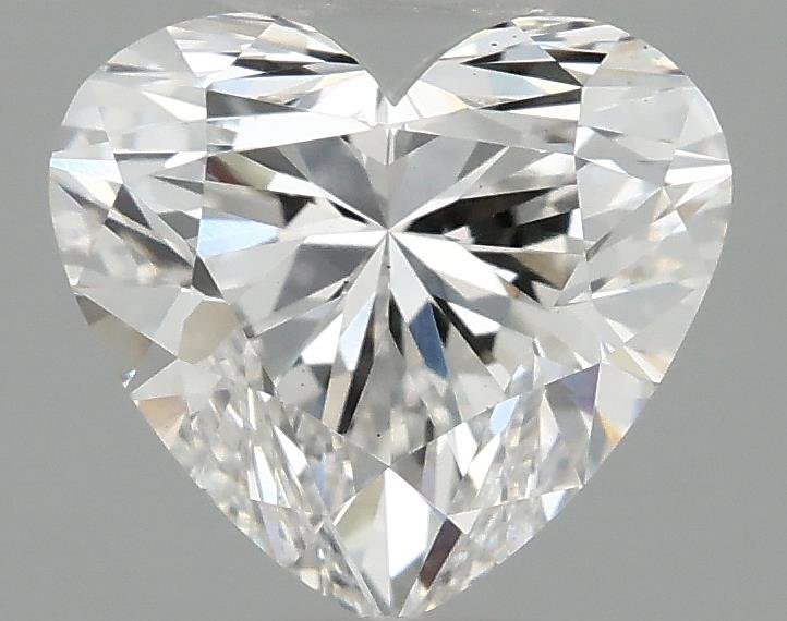 1.57ct F VS2 Rare Carat Ideal Cut Heart Lab Grown Diamond