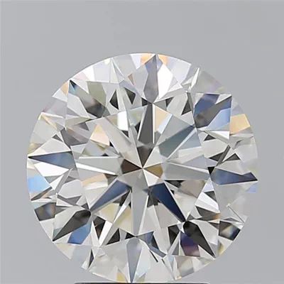 4.01ct I VS2 Rare Carat Ideal Cut Round Diamond