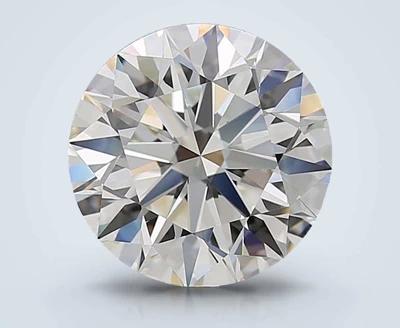4.01ct I VS2 Rare Carat Ideal Cut Round Diamond