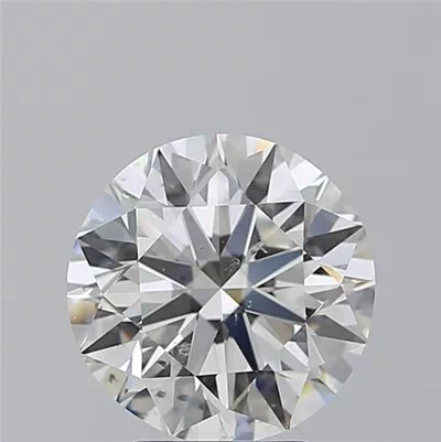 3.50ct H SI2 Rare Carat Ideal Cut Round Diamond