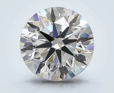 2.07ct D VVS1 Rare Carat Ideal Cut Round Lab Grown Diamond