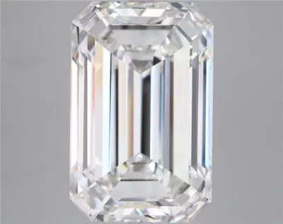 13.05ct G VVS2 Rare Carat Ideal Cut Emerald Lab Grown Diamond
