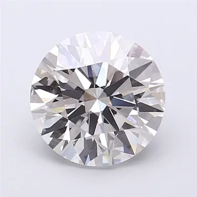 2.04ct F VS2 Rare Carat Ideal Cut Round Lab Grown Diamond