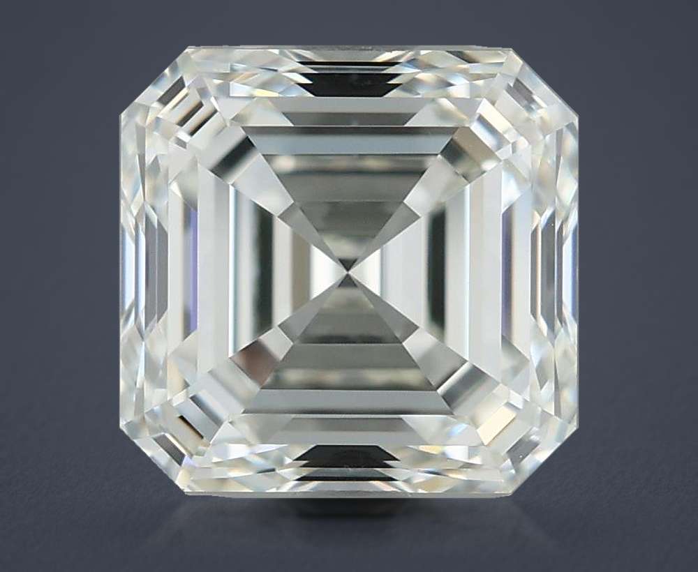 1.71ct K VS1 Rare Carat Ideal Cut Asscher Diamond