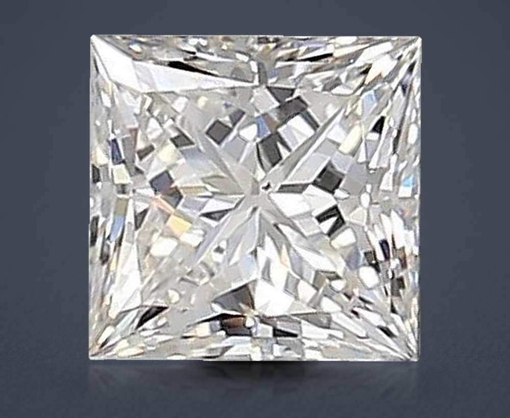 0.60ct G VS2 Rare Carat Ideal Cut Princess Diamond