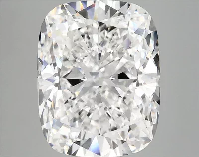 7.39ct E VVS2 Rare Carat Ideal Cut Cushion Lab Grown Diamond