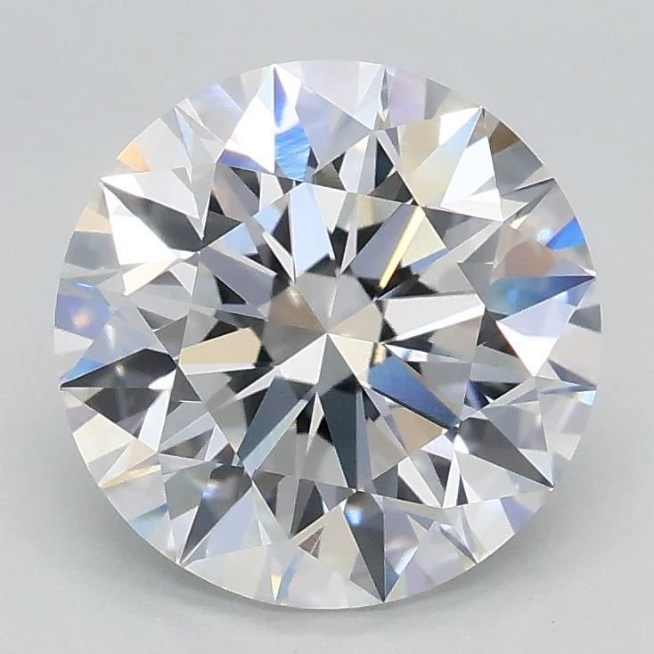 2.04ct D VVS2 Excellent Cut Round Lab Grown Diamond