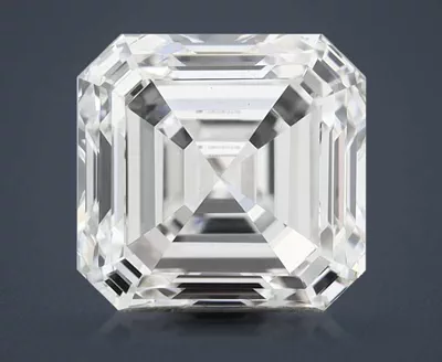 1.90ct D VS1 Excellent Cut Asscher Lab Grown Diamond